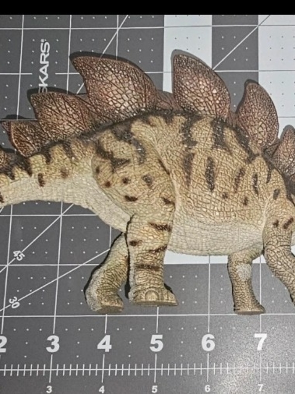 Brown Stegosaurus Reptile Figure - Papo Brand